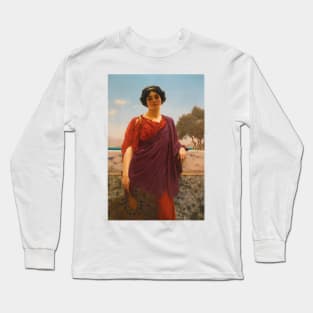 Rendez-Vous by John William Godward Long Sleeve T-Shirt